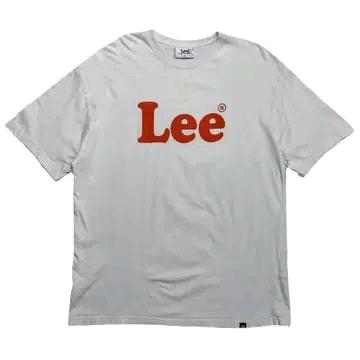 LEE 오렌지 프린팅 반팔 L 2