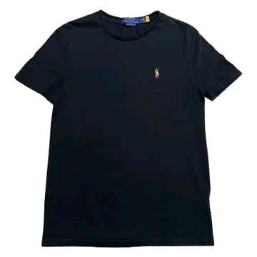 RALPH LAUREN 여성용 블랙 반팔 S 2
