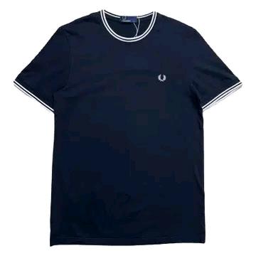 FRED PERRY 트윈텀 네이비 반팔 S 2