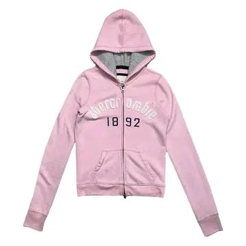ABERCROMBIE Y2K 스타일 후드집업 핑크 L 2