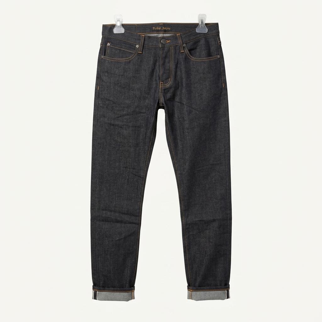 KJEANS 블랙 데님 스판 청바지 1