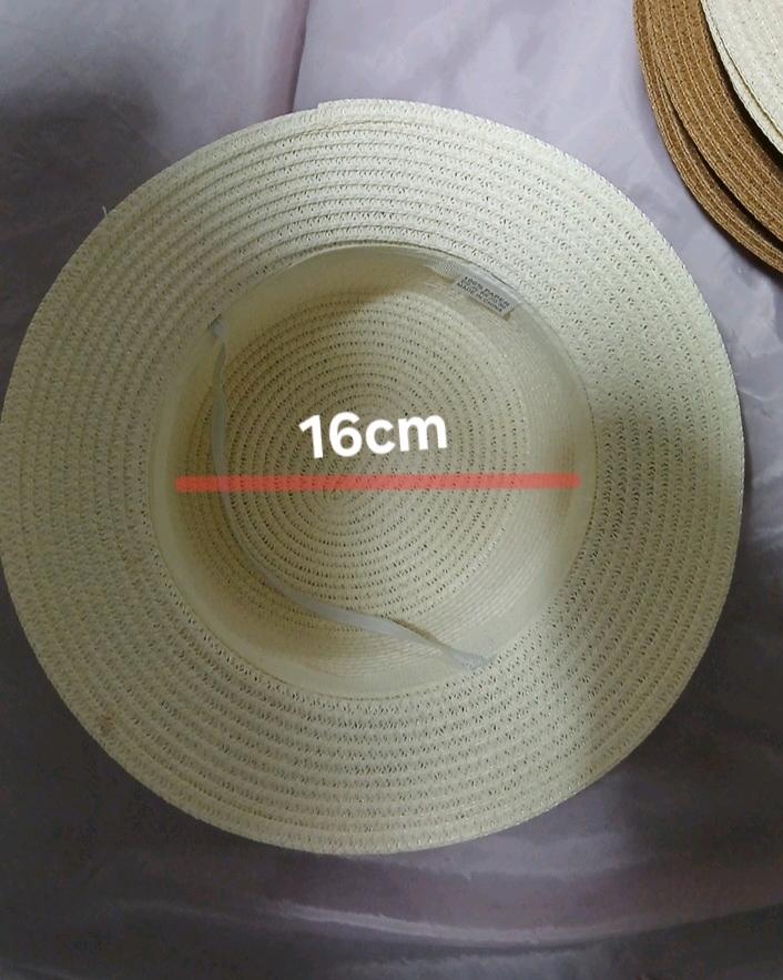 리본 포인트 페이퍼 밀짚 보터햇 4