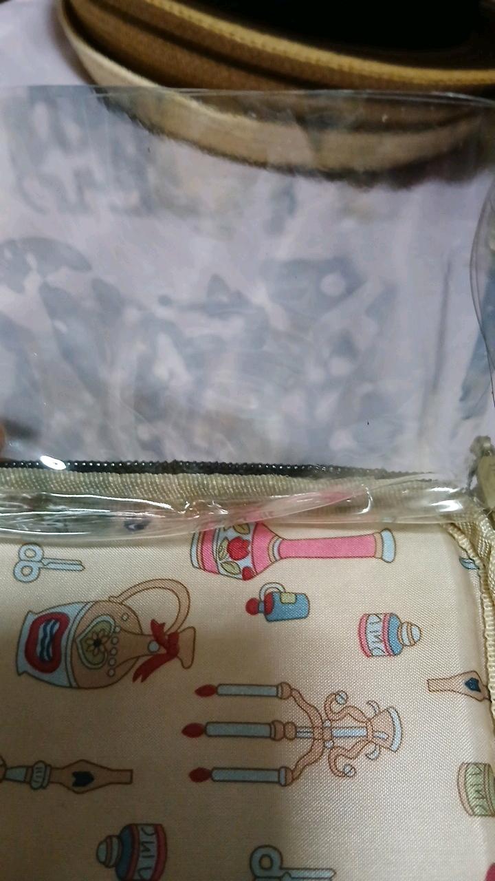 지나걸 플라워 패턴 대용량 메이크업 파우치 7