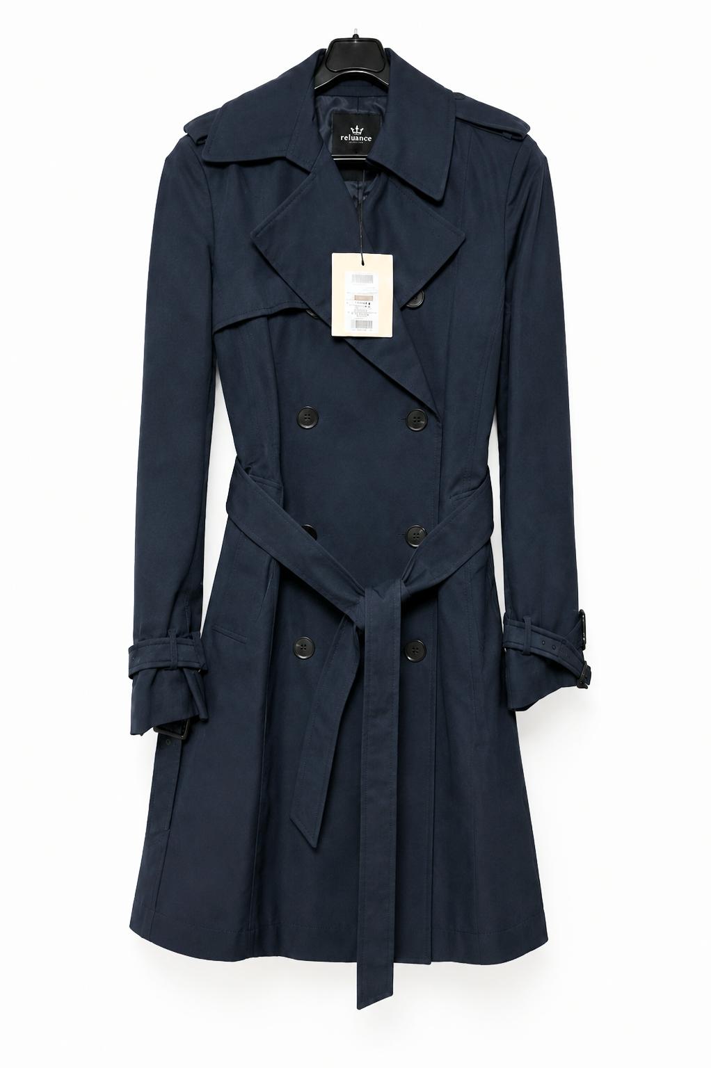 (새상품85%) 정가358,000원  콜린코스 네이비 더블 트렌치코트  4