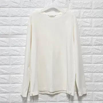 L 22s 한섬 타임 TIME 화이트 긴팔 티 D293 2
