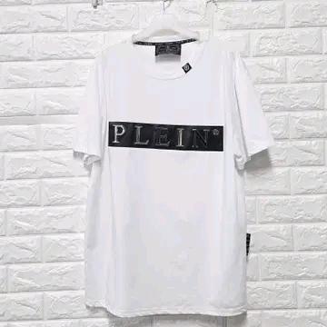 L 필립플레인 화이트 반팔 티셔츠 D305 2