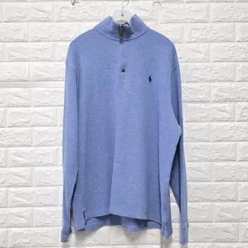 XL 폴로랄프로렌 반집업 하늘색 니트 D72 2