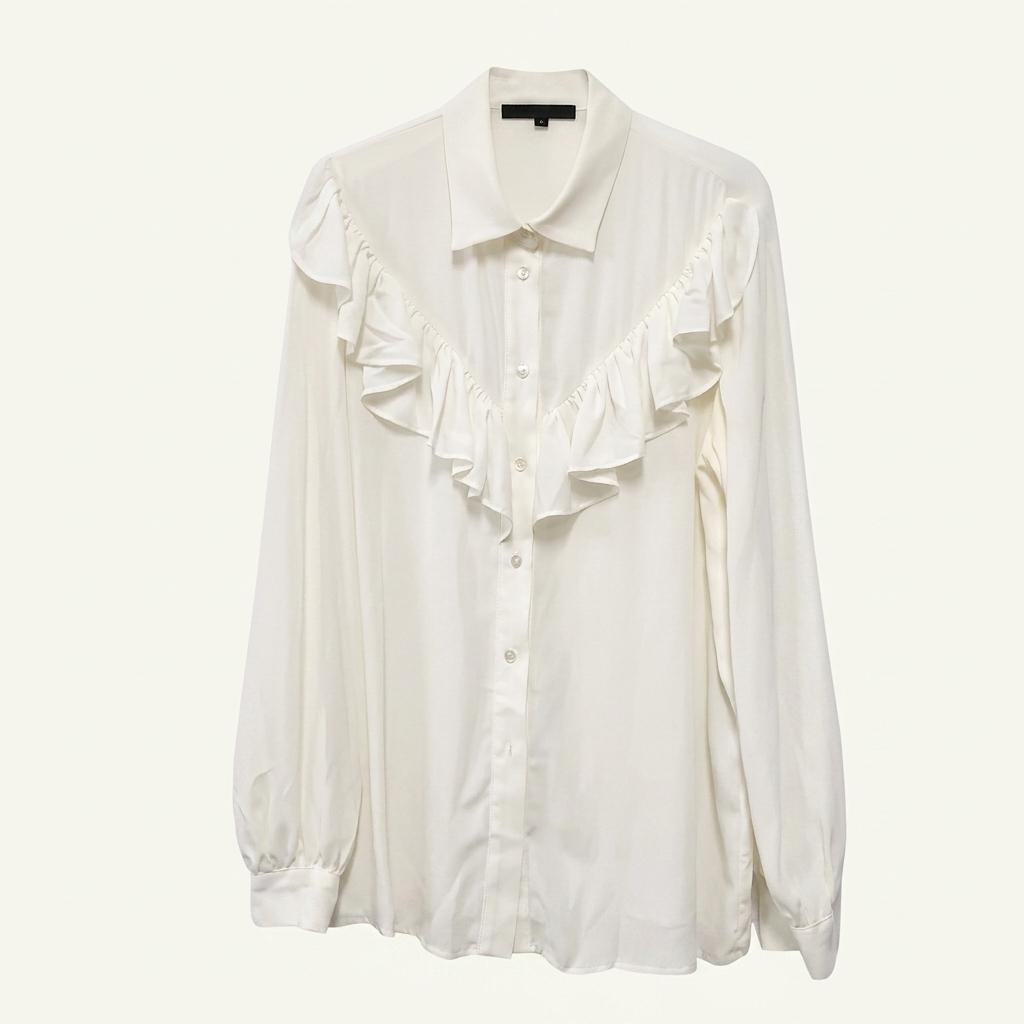 L 마쥬 MAJE 아이보리 블라우스 D335 1