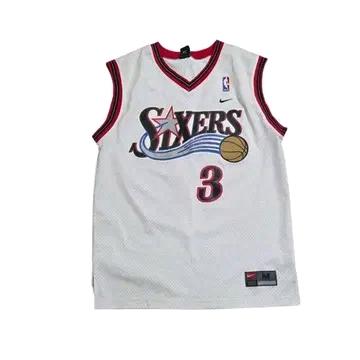 나이키 NBA 필라델피아 세븐티식서스 아이버슨 져지 화이트 2