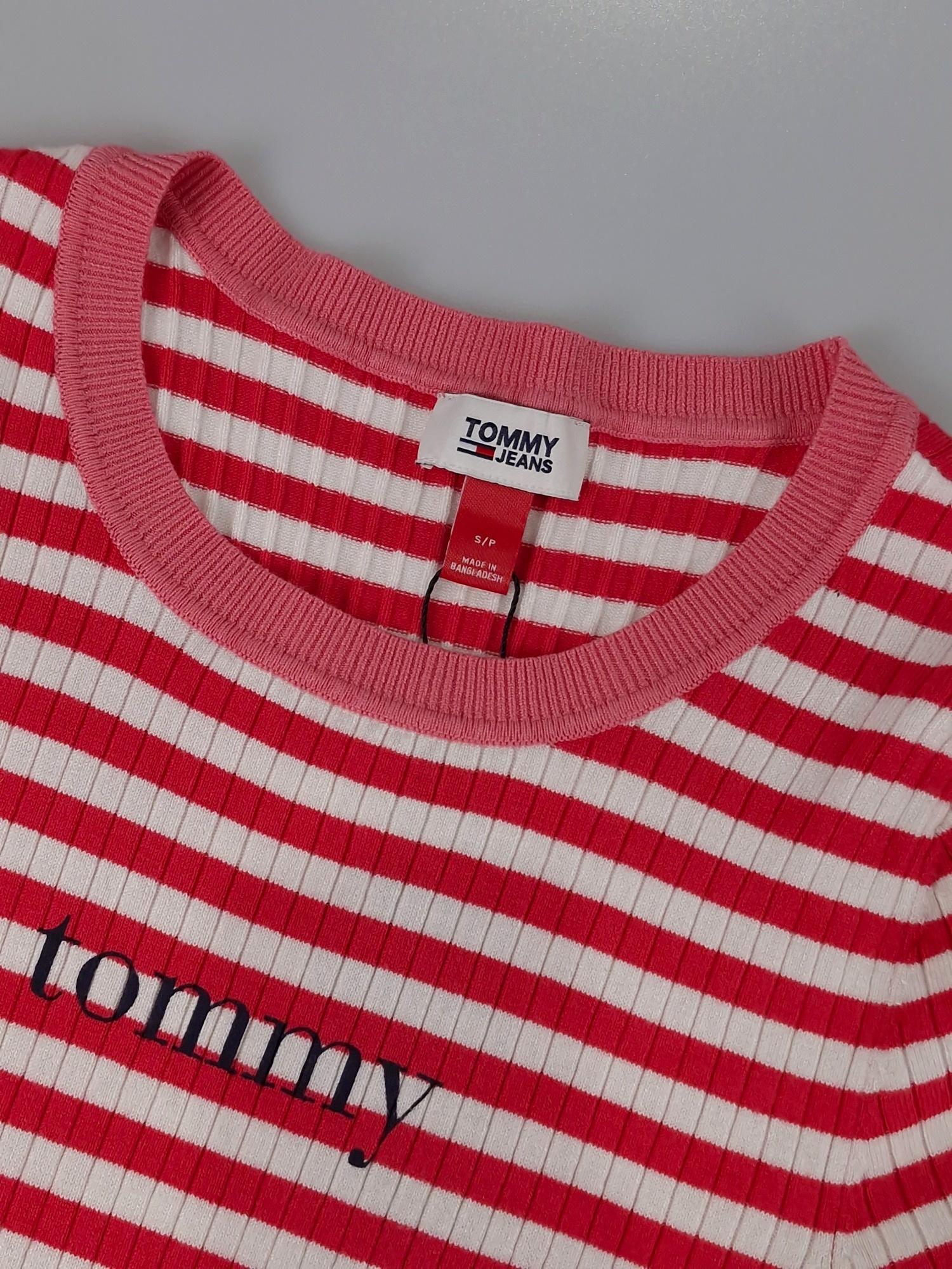 TOMMY JEANS 타미진스 반팔 니트 S [A201] 4