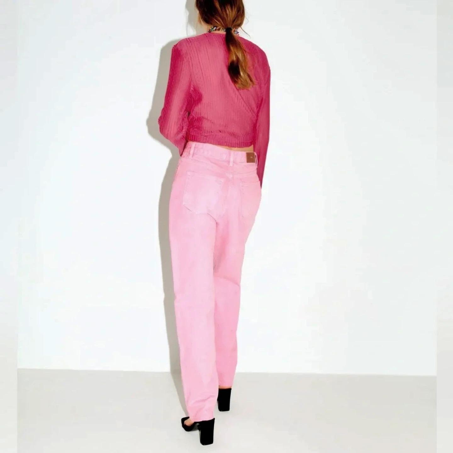 ZARA 자라 딸기우유 데님 6