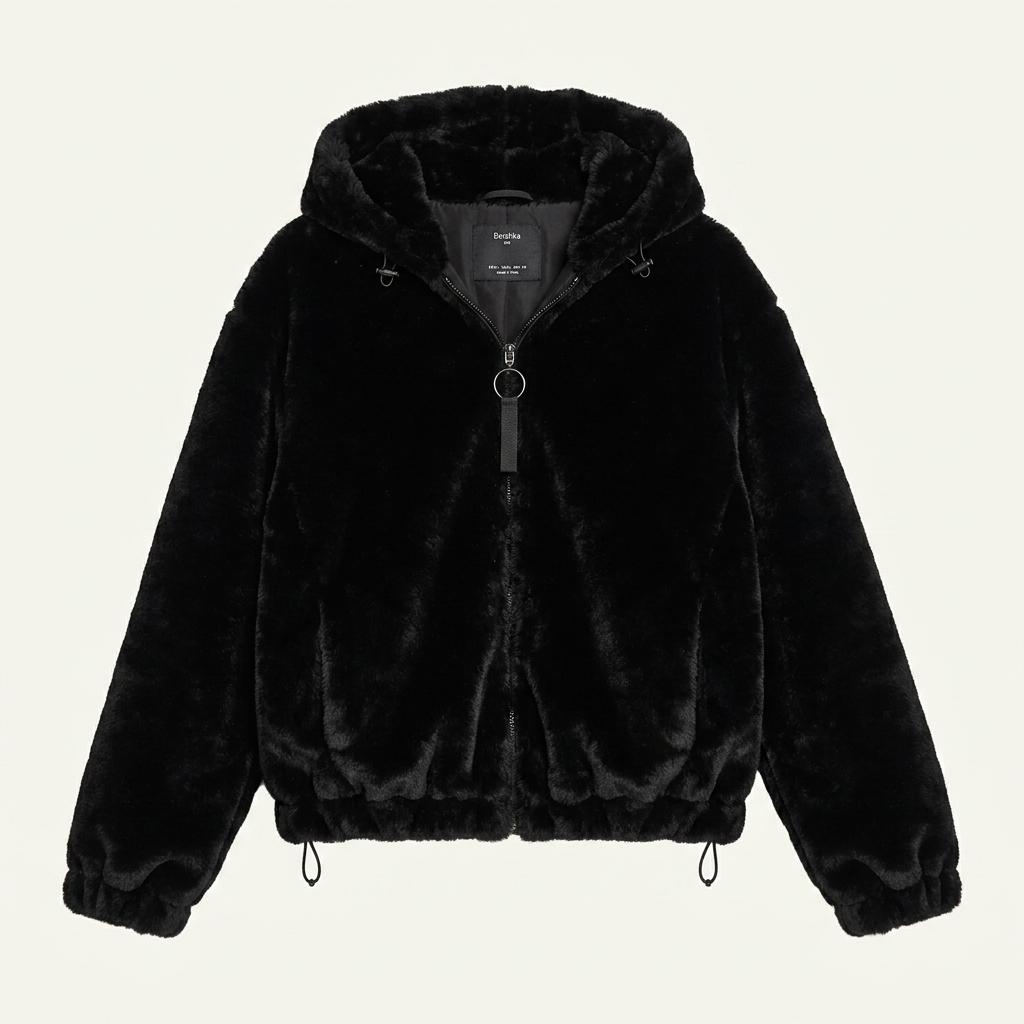 버쉬카 bershka 후드 퍼자켓 (자라 계열) 1