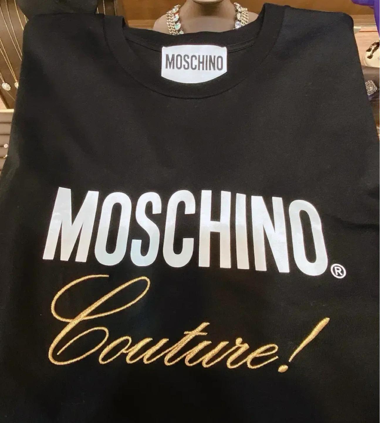 모스키노 MOSCHINO 블랙 티셔츠 90 3