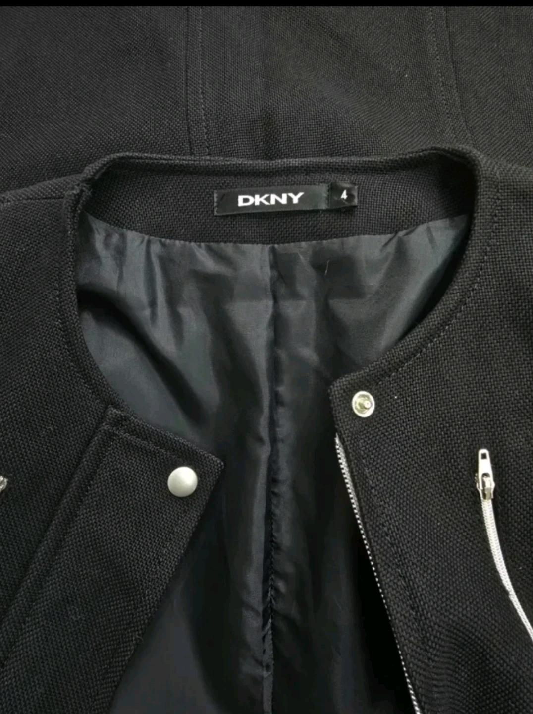 Dkny 노카라 탄탄면 집업 코트 10
