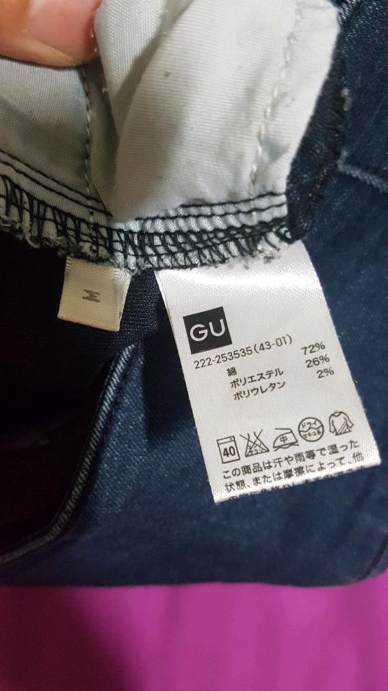 GU 데님 스커트 편하고 예뻐요 55~66 3