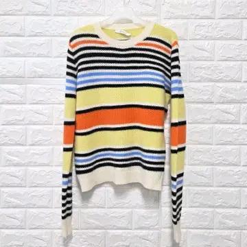 M 막스마라 멀티컬러 스트라이프 니트 스웨터 D399 2
