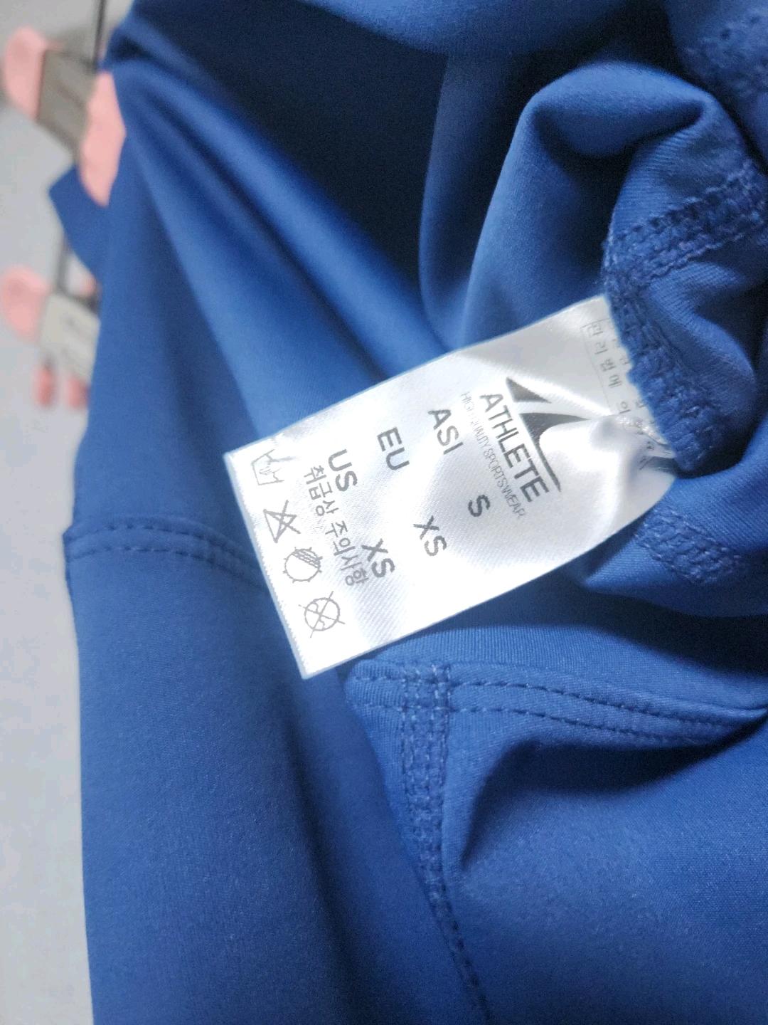 애슬리트 여성 레깅스 네이비 S 4