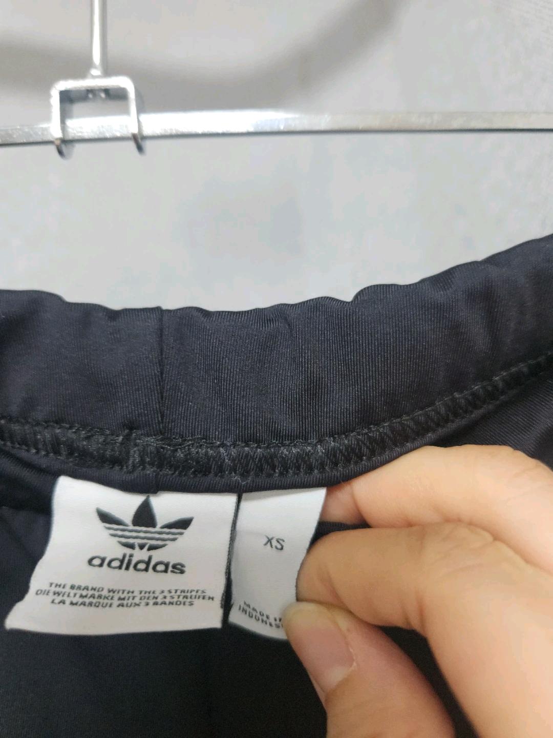 아디다스 블랙 로고 레깅스 XS 2