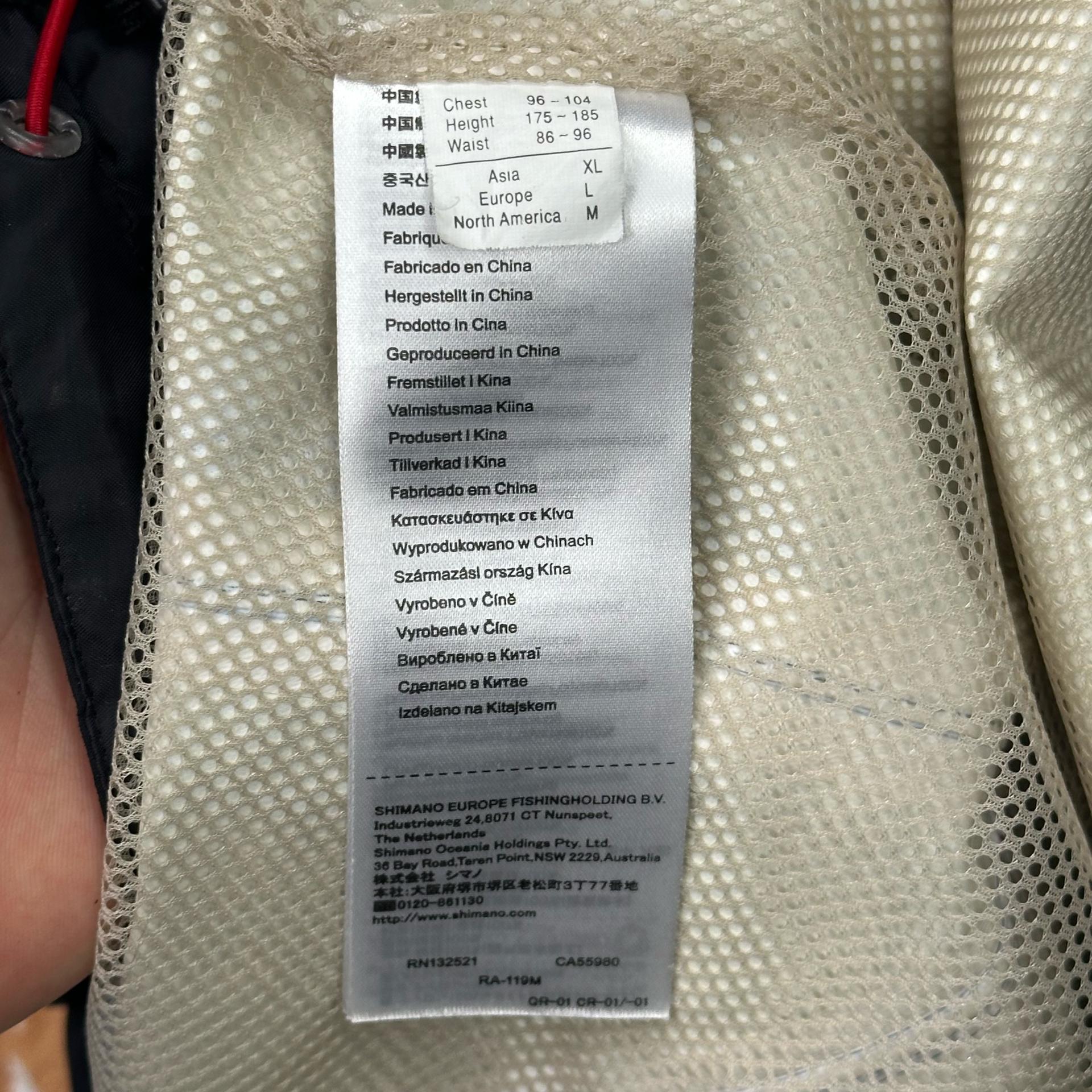 시마노 XL 넥서스 고어텍스 자켓 5