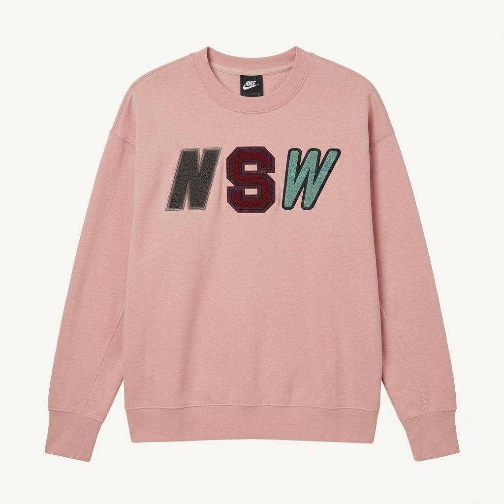 [남L]나이키 NSW 오버핏 기모 맨투맨 1