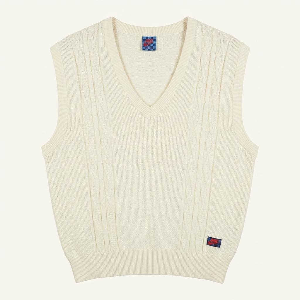 [남100]나이키 80S 니트 조끼 1