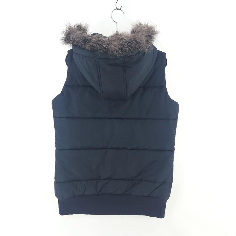 [여M]아디다스 블랙 폴리충전 패딩 조끼 4