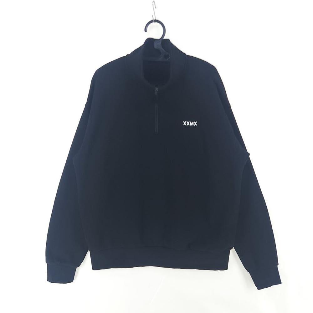 [남L]젝시믹스 블랙 반집업 스웻 셔츠 3