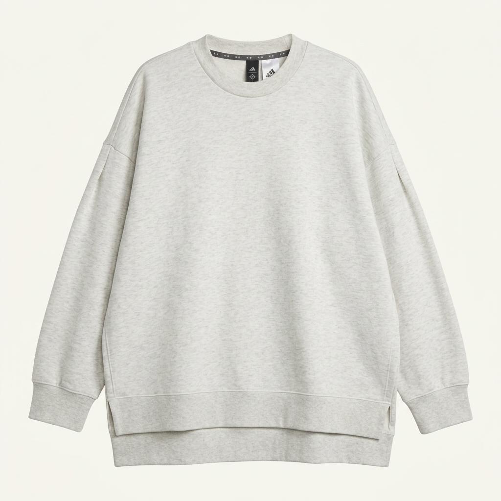 [남L]아디다스 사이드절개 크루넥 티셔츠 1