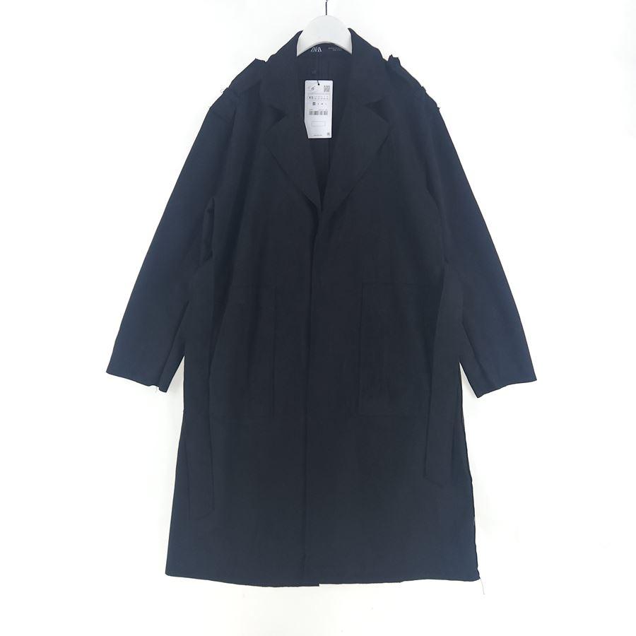 [여XS](미사용)ZARA 인조 스웨이드 코트 2
