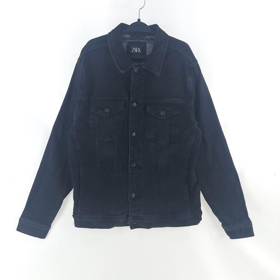 [남XL]ZARA 흑청 데님 자켓(스판) 2