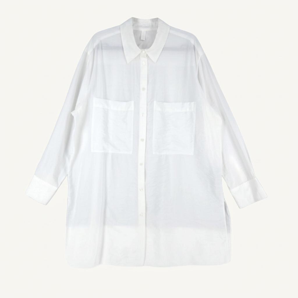 [여M](미사용)H&M 오버핏 셔츠 원피스 1