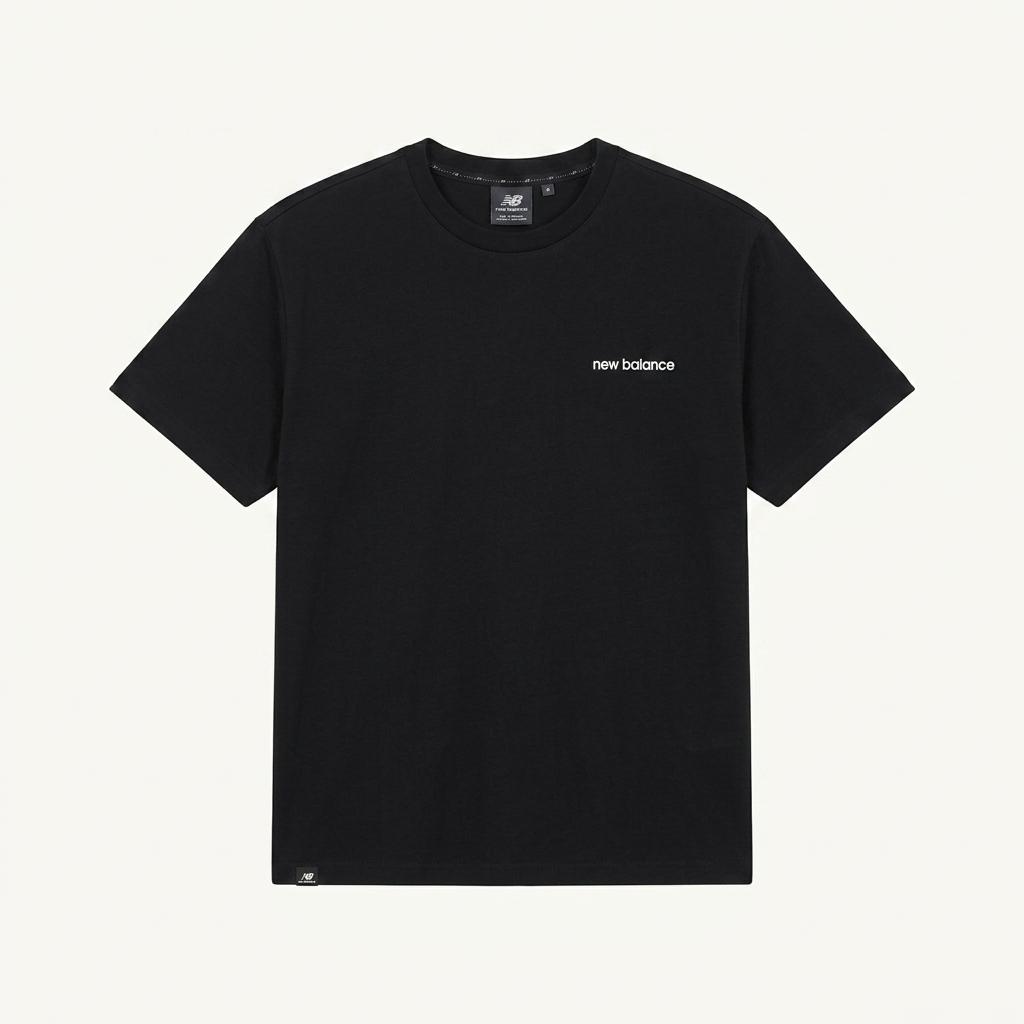[S]뉴발란스 블랙 23S 오버핏 반팔티 1