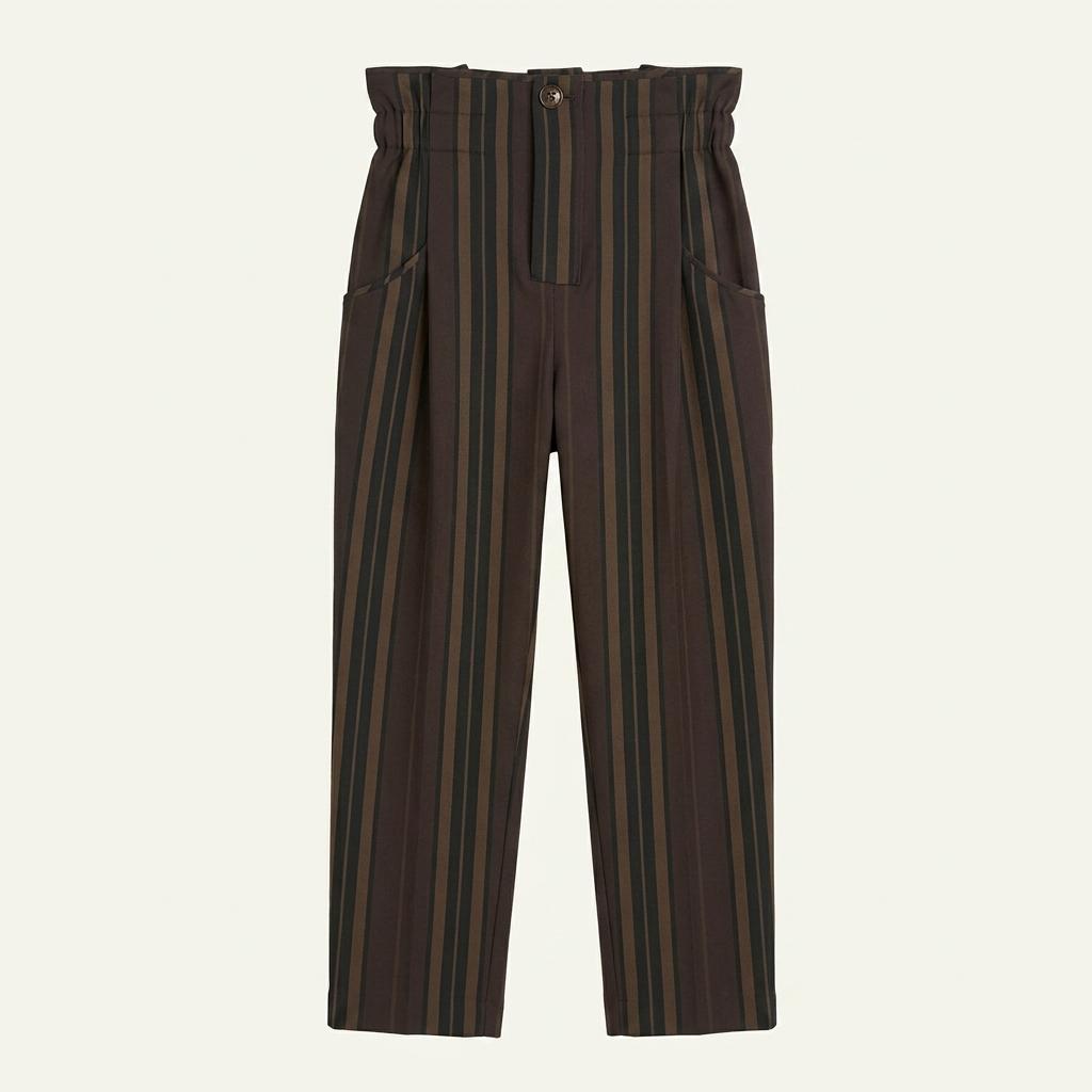 [여L](미사용)ZARA 밴딩 하이웨스트 팬츠 1