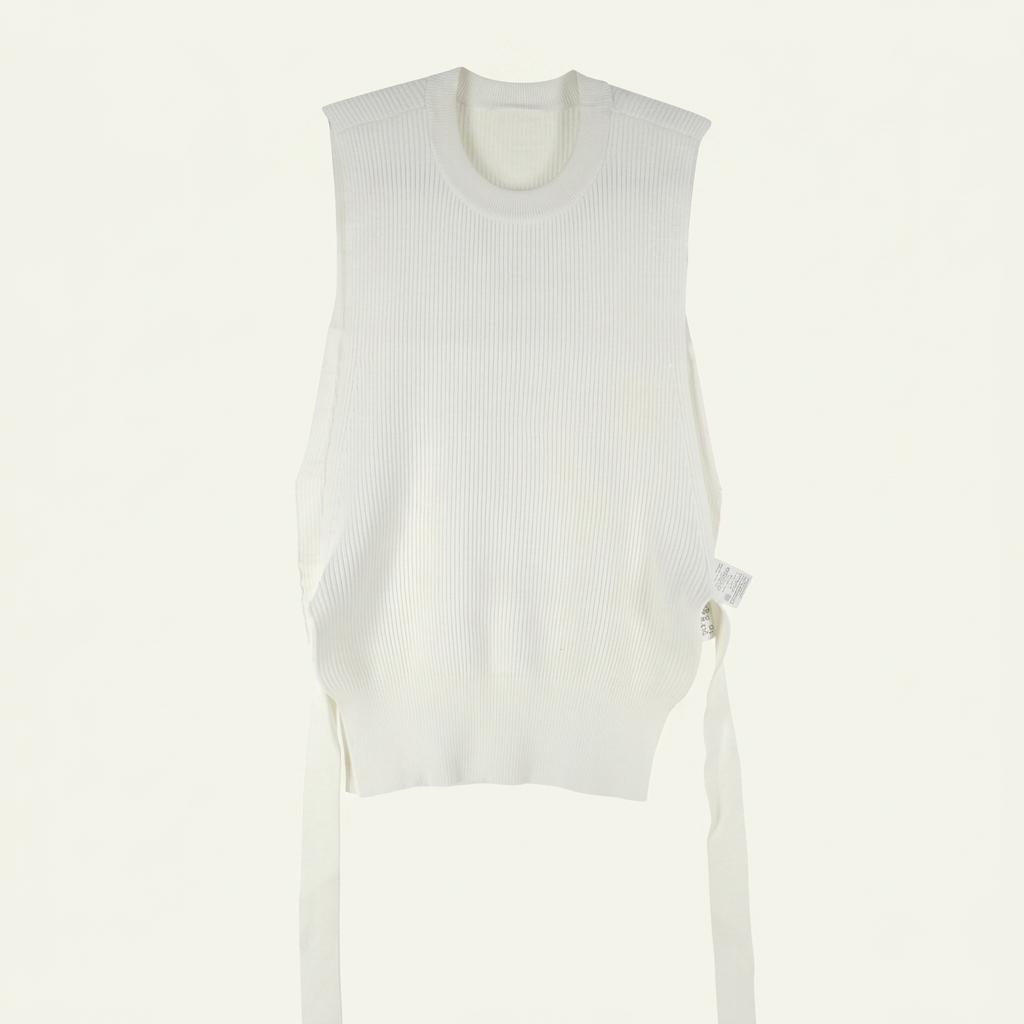 [여S]DKNY 사이드 트임 니트 조끼 1