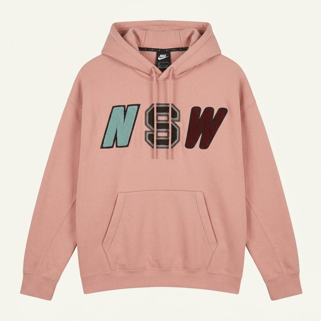 [남M]나이키 라이트핑크 NSW 후드티 1