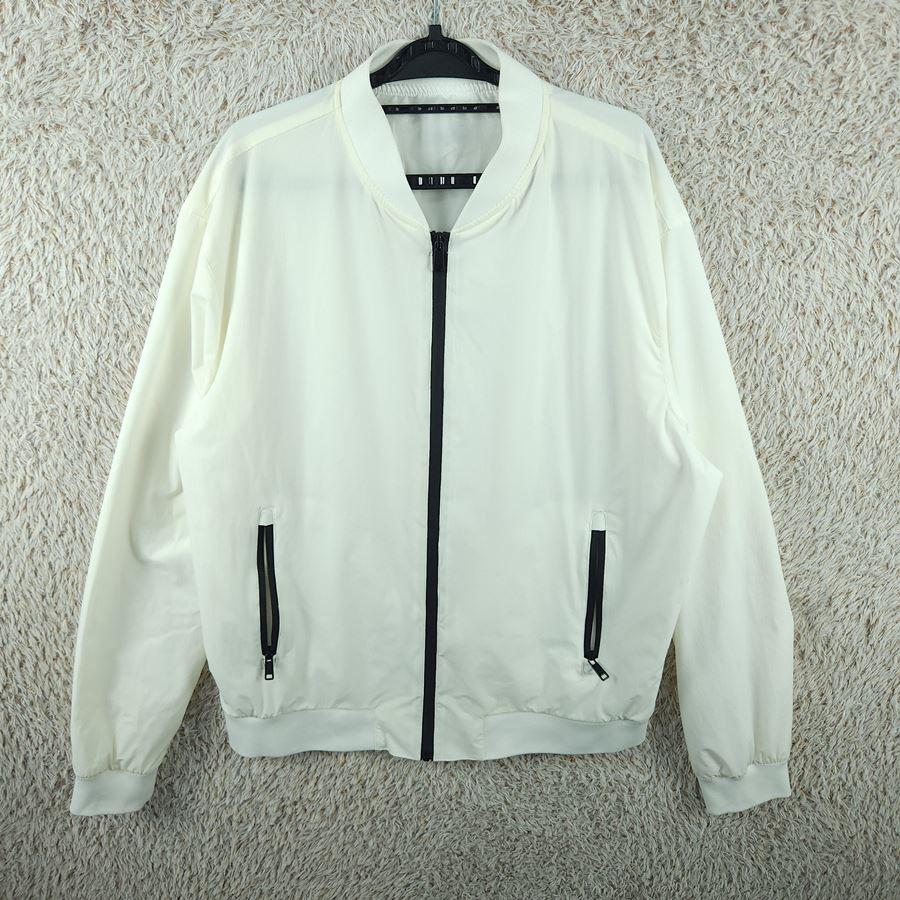 [남XL]ZARA 아이보리 나일론혼방 블루종 2