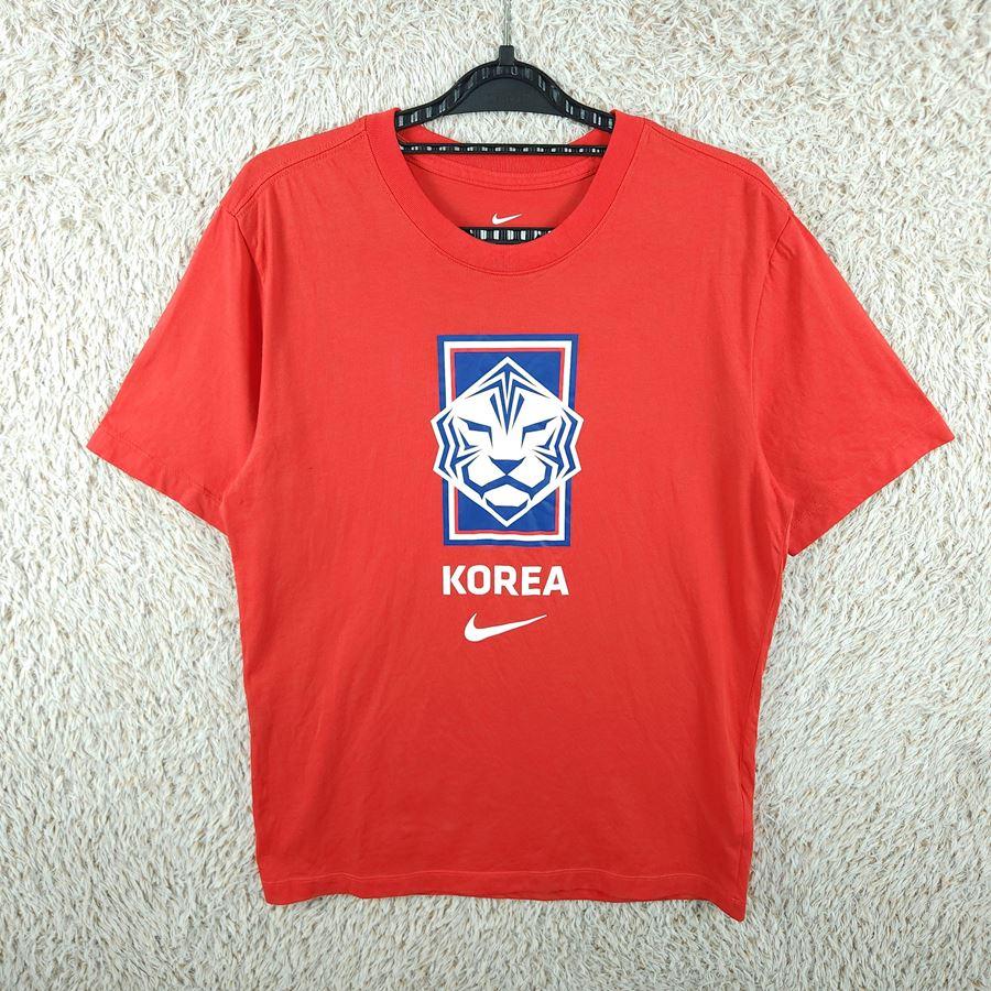 [남95]나이키 레드 코리아 에버그린 반팔티 2