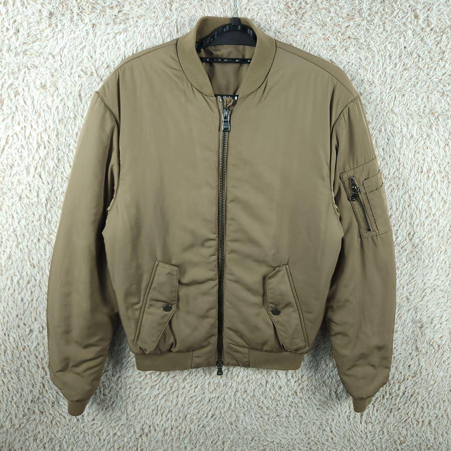 [XS]DKNY 라이트브라운 폴리충전 봄버 점퍼 2
