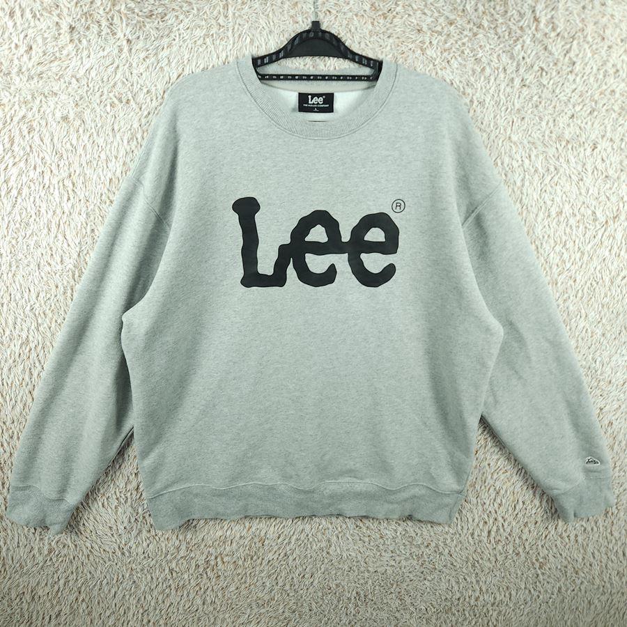 [남L]Lee 그레이 오버핏 맨투맨 2