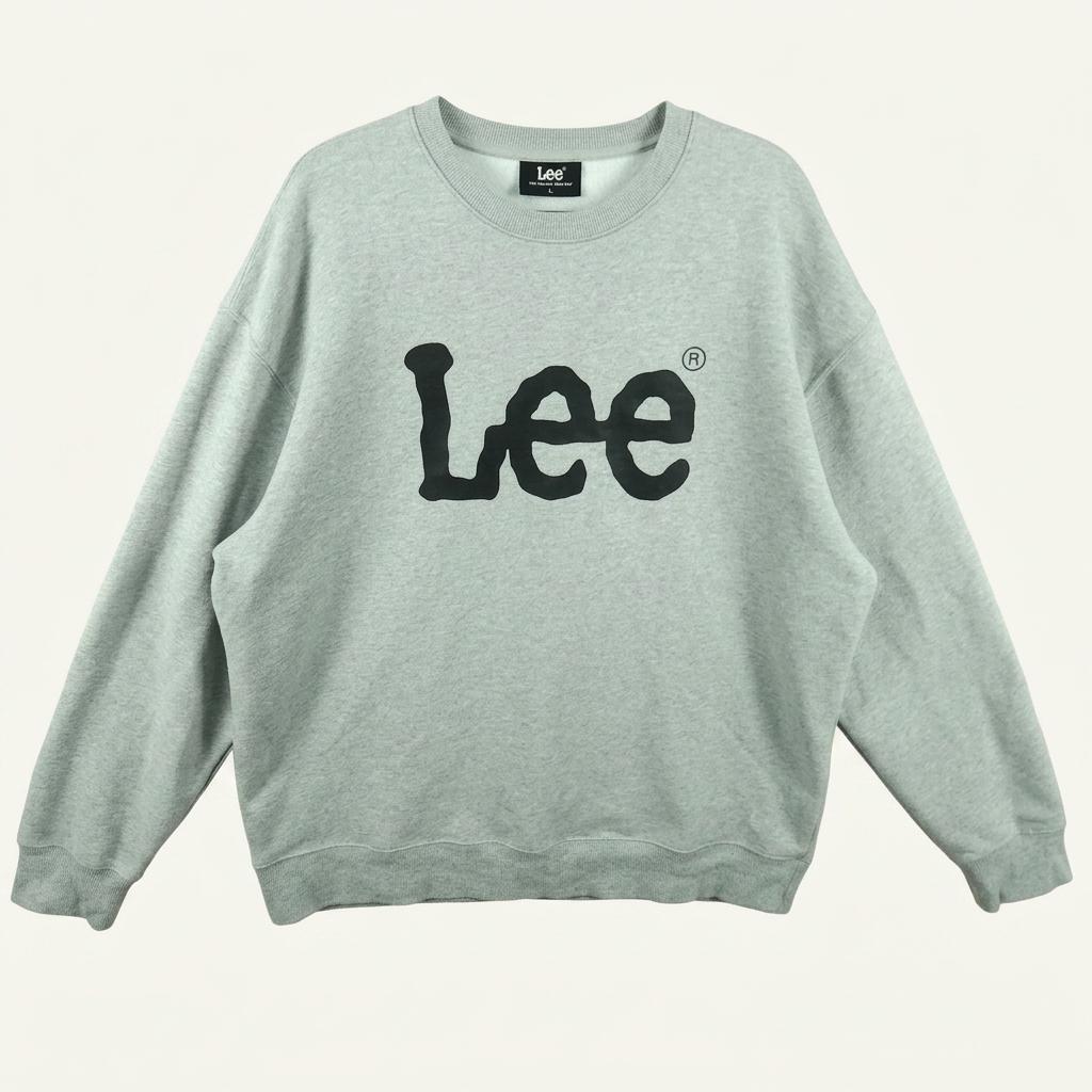 [남L]Lee 그레이 오버핏 맨투맨 1