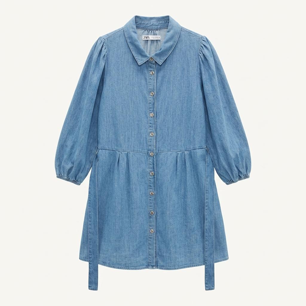 [여XL]ZARA 데님 원피스 1