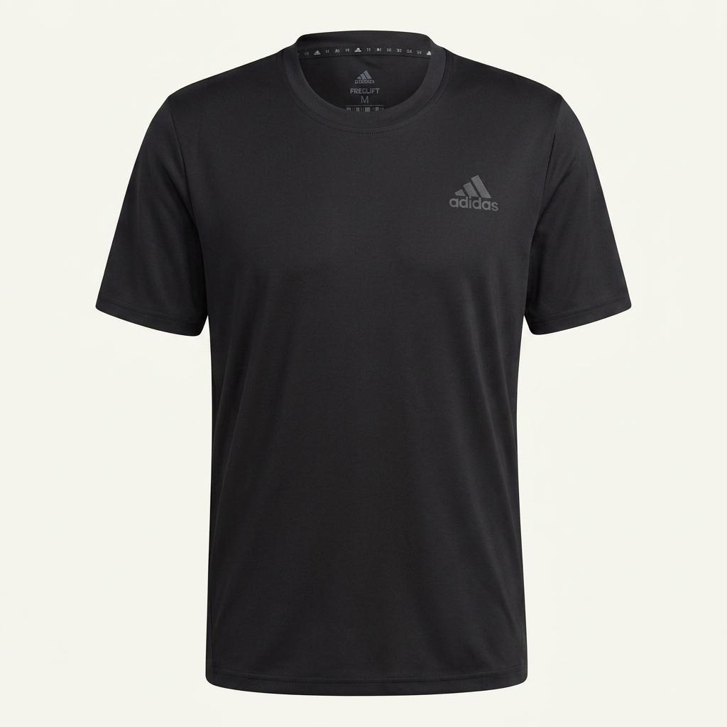 [남95]아디다스 블랙 FREELIFT 라운드 반팔티 1
