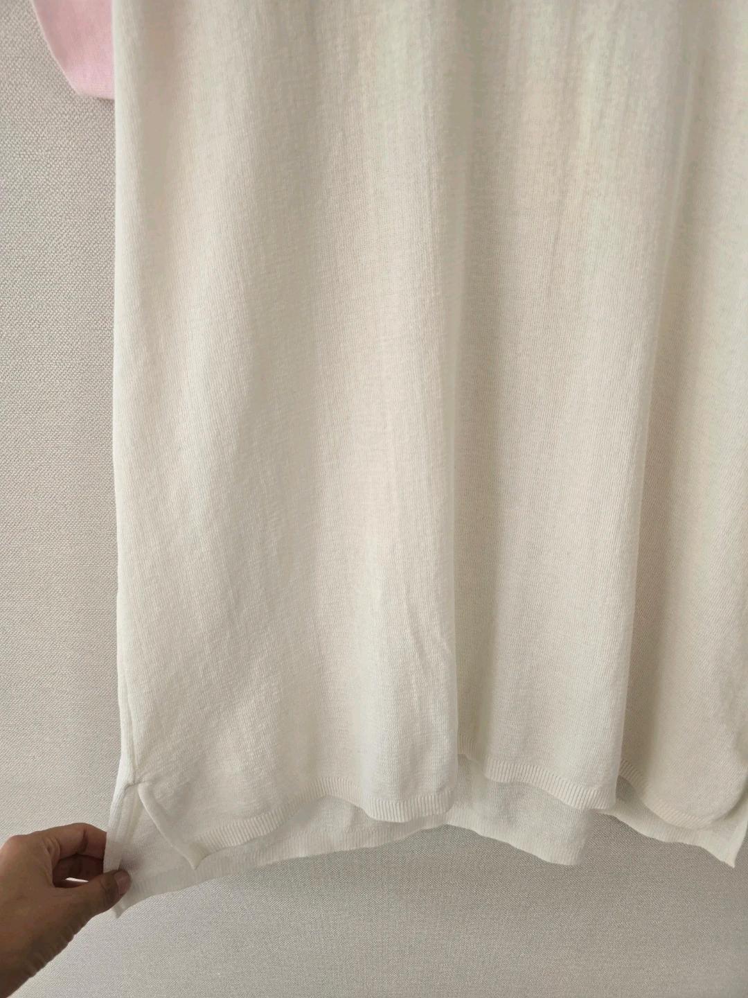 레니본 배색라인 루즈핏 니트 6