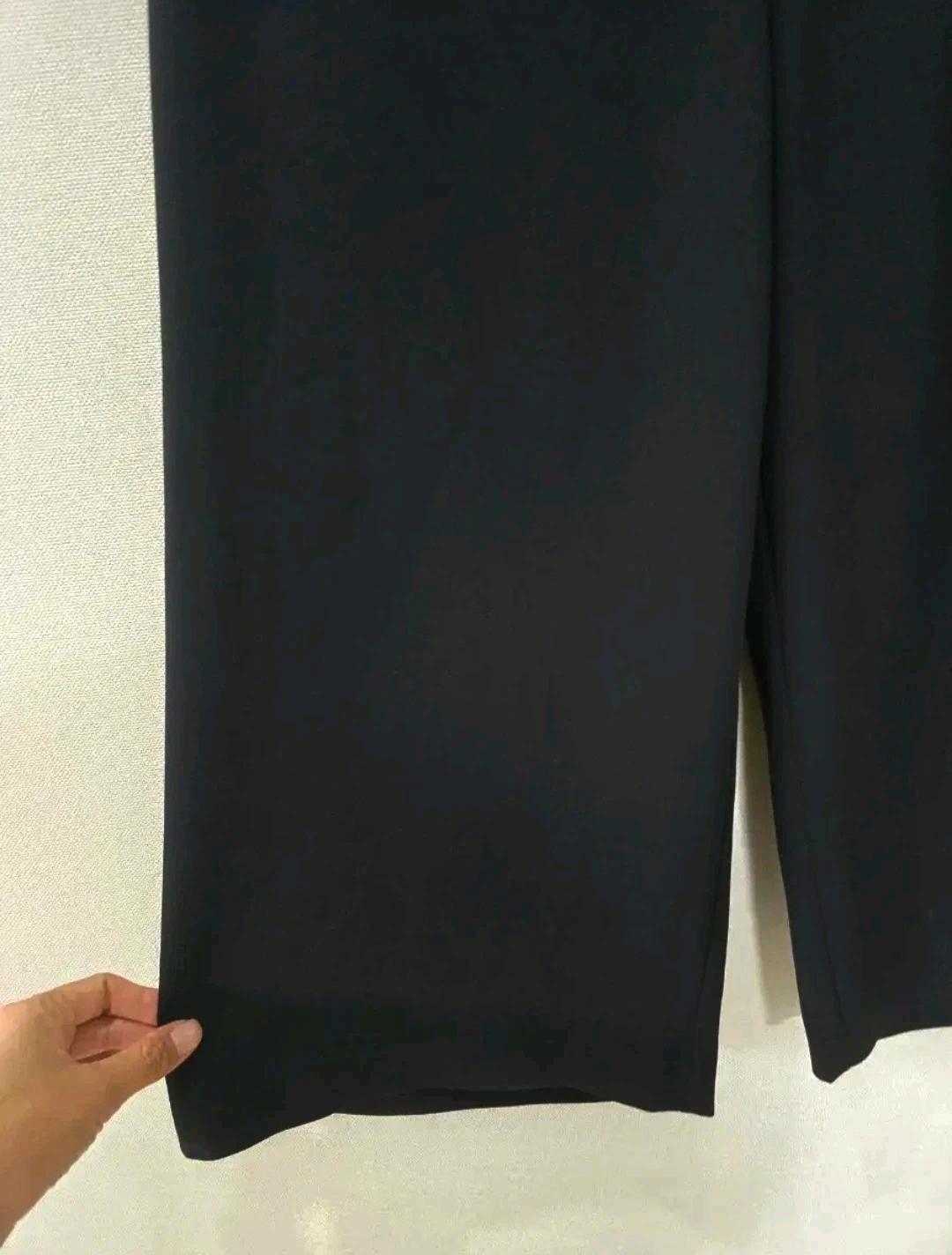 마쥬 데일리 뒷밴딩 와이드 8부 팬츠 5