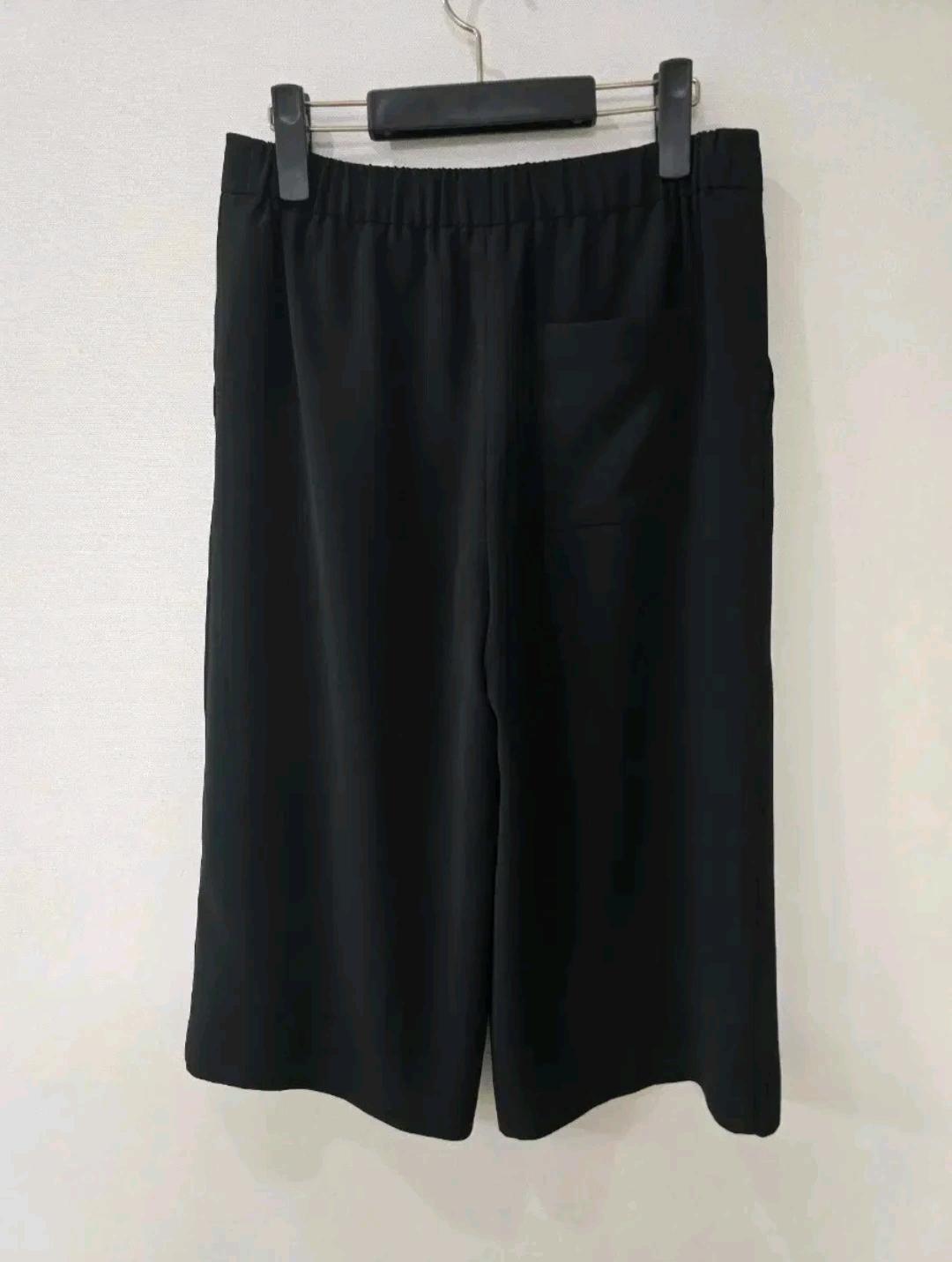 마쥬 데일리 뒷밴딩 와이드 8부 팬츠 6