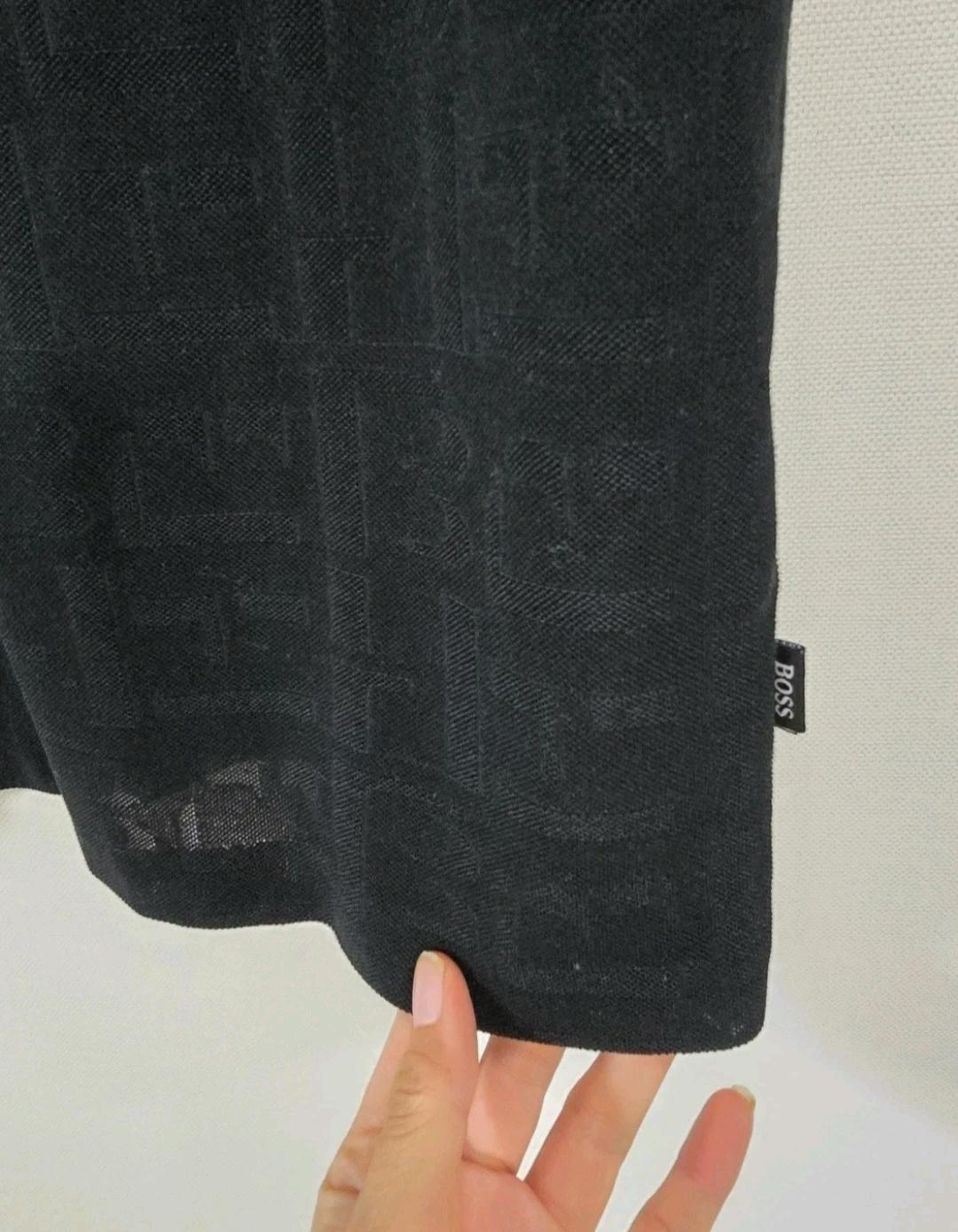 휴고보스 로고패턴 카라티 7