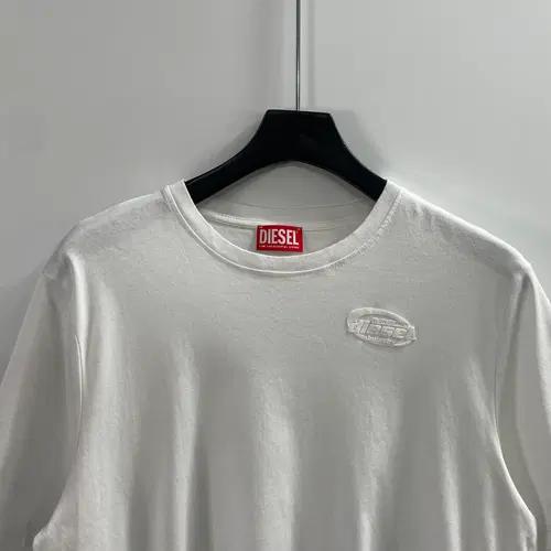 디젤 로고 화이트 반팔티 (on.852) 3