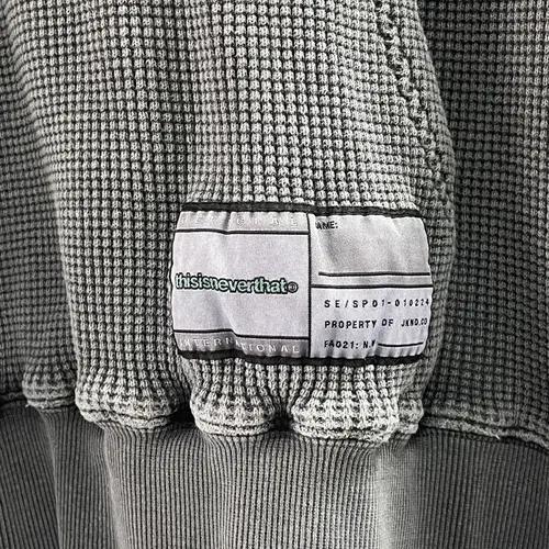 디스이즈네버댓 피그먼트 와플 후드티 (on.826) 5