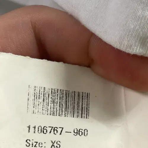 (새상품) 오프화이트 X 돈디 화이트 그래피티 긴팔티 (on.817) 8