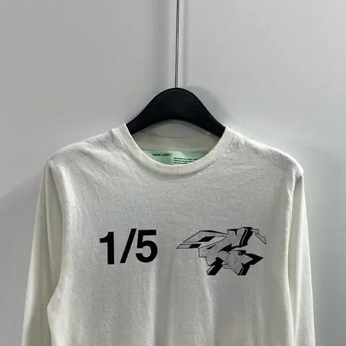 (새상품) 오프화이트 X 돈디 화이트 그래피티 긴팔티 (on.817) 5